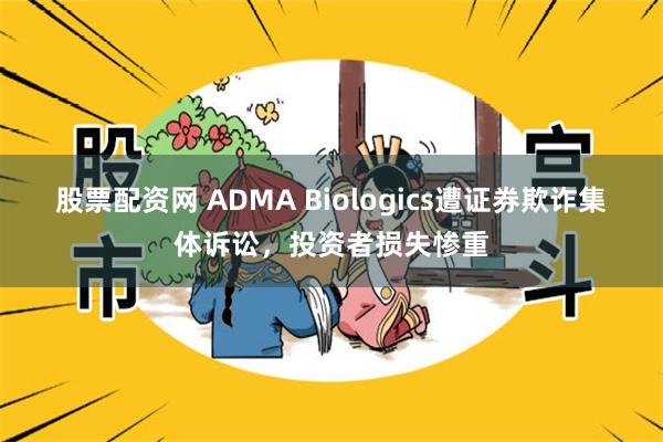 股票配资网 ADMA Biologics遭证券欺诈集体诉讼,投资者损失惨重