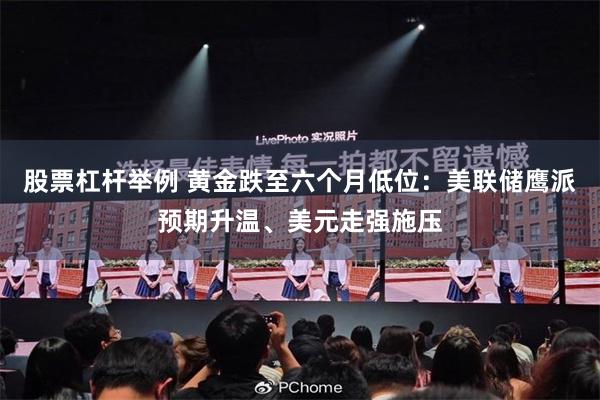 股票杠杆举例 黄金跌至六个月低位:美联储鹰派预期升温、美元走强施压