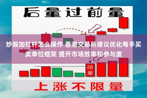 炒股加杠杆怎么操作 香港交易所建议优化每手买卖单位框架 提升市场效率和参与度