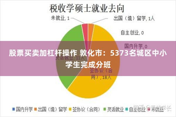 股票买卖加杠杆操作 敦化市：5373名城区中小学生完成分班