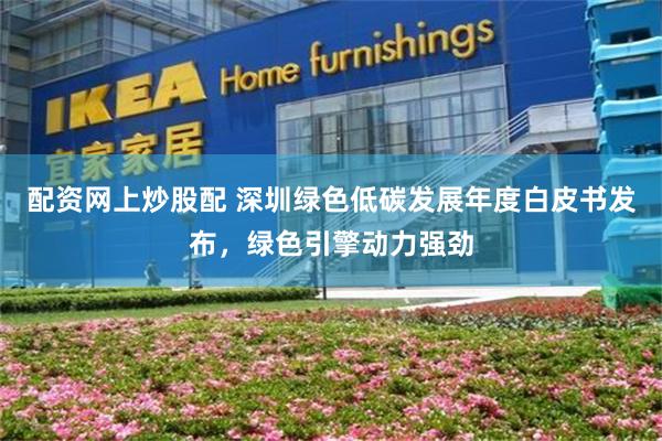 配资网上炒股配 深圳绿色低碳发展年度白皮书发布，绿色引擎动力强劲
