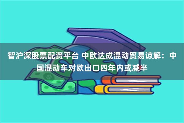 智沪深股票配资平台 中欧达成混动贸易谅解：中国混动车对欧出口四年内或减半